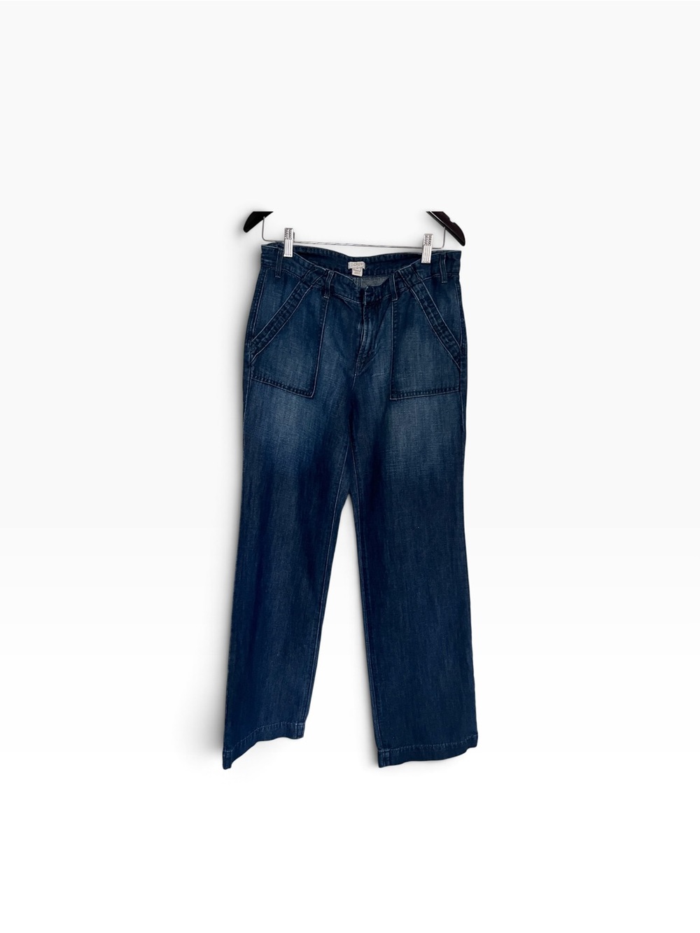 J. Crew Dark Indigo Relaxed Jeans